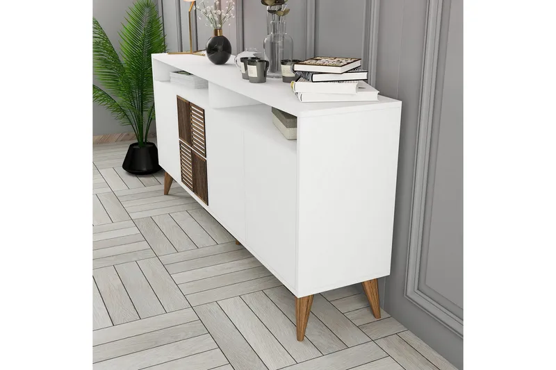 Desgrar Konsollbord 160x78 cm - Hvit - Møbler - Bord - Avlastningsbord - Konsollbord