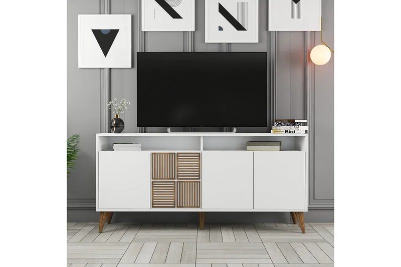 Desgrar Konsollbord 160x78 cm - Hvit - Møbler - Bord - Avlastningsbord - Konsollbord