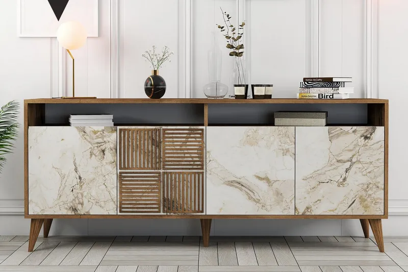 Desgrar Konsollbord 180x78,6 cm - Brun - Møbler - Bord - Avlastningsbord - Konsollbord