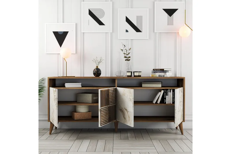 Desgrar Konsollbord 180x78,6 cm - Brun - Møbler - Bord - Avlastningsbord - Konsollbord