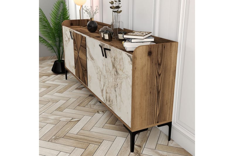 Desgrar Konsollbord 180x78 cm - Brun - Møbler - Bord - Avlastningsbord - Konsollbord