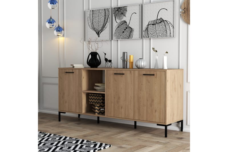 Desgrar Konsollbord 180x80 cm - Brun - Møbler - Bord - Avlastningsbord - Konsollbord