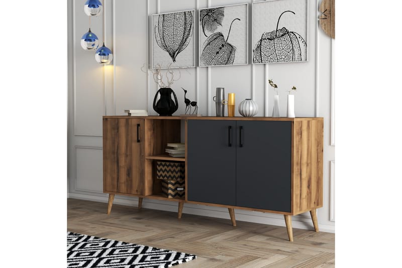 Desgrar Konsollbord 180x80 cm - Brun - Møbler - Bord - Avlastningsbord - Konsollbord