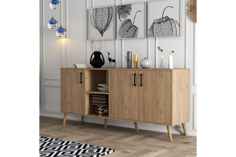 Desgrar Konsollbord 180x80 cm - Brun - Møbler - Bord - Avlastningsbord - Konsollbord