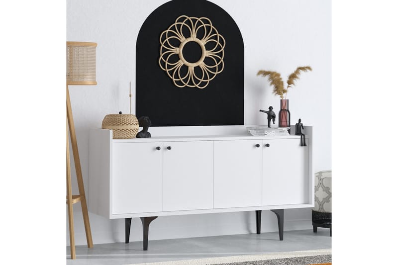 Desgrar Sidebord 150x80 cm - HHvit - Møbler - Bord - Avlastningsbord - Konsollbord