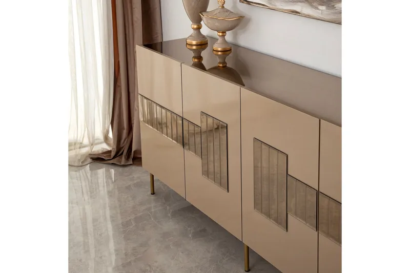 Djarhint Konsollbord 180 cm - Bronse - Oppbevaring - Oppbevaringsmøbler - Sideboard & skjenker