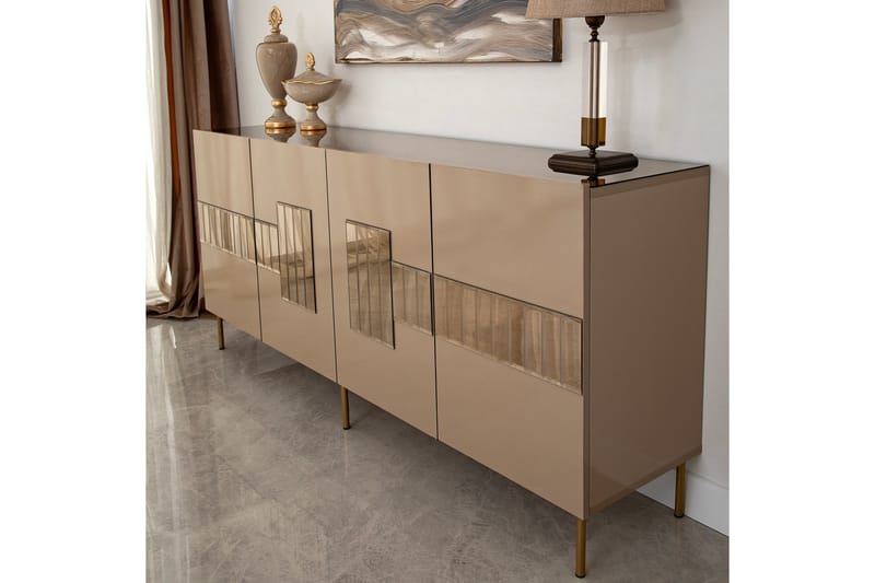 Djarhint Konsollbord 180 cm - Bronse - Møbler - Bord - Avlastningsbord - Konsollbord