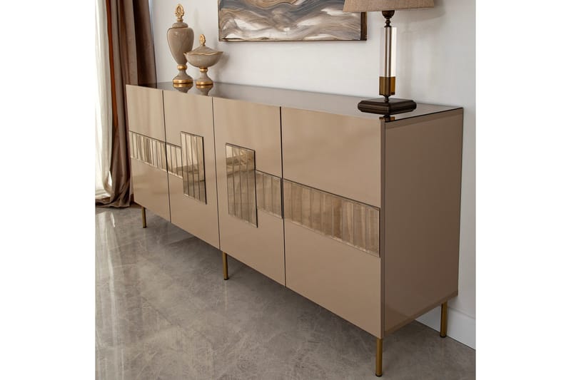 Djarhint Konsollbord 180 cm - Bronse - Oppbevaring - Oppbevaringsmøbler - Sideboard & skjenker