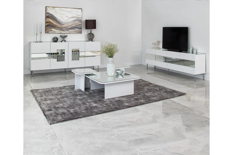 Djarhint Konsollbord 180 cm - Hvit - Oppbevaring - Oppbevaringsmøbler - Sideboard & skjenker