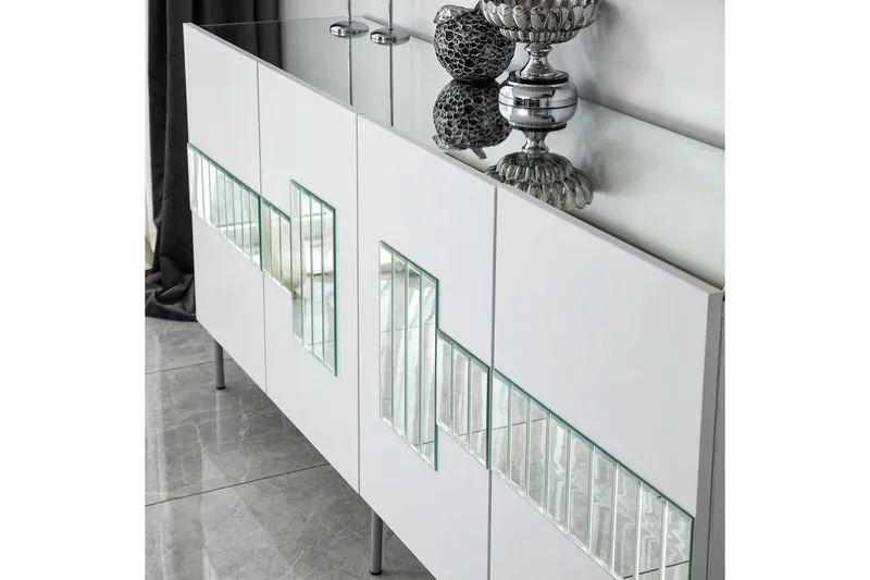 Djarhint Konsollbord 180 cm - Hvit - Oppbevaring - Oppbevaringsmøbler - Sideboard & skjenker