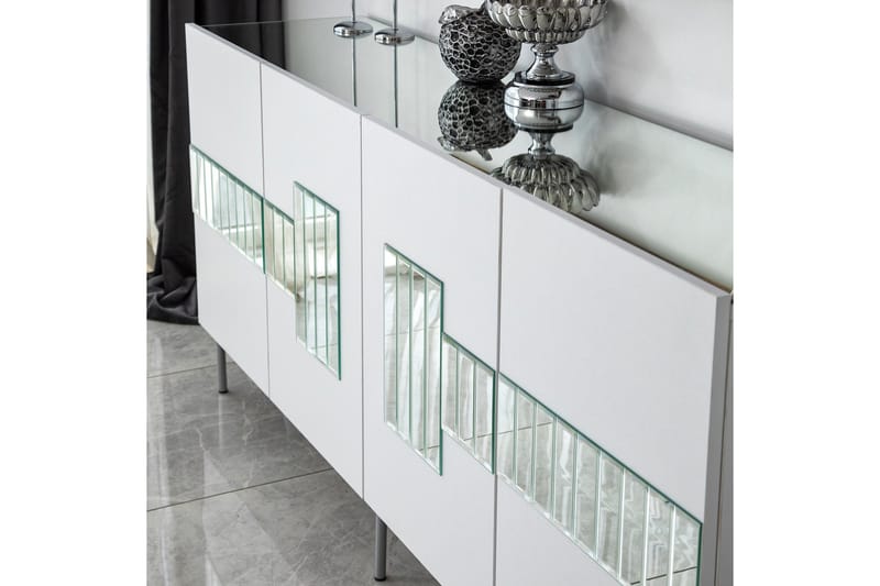 Djarhint Konsollbord 180 cm - Hvit - Oppbevaring - Oppbevaringsmøbler - Sideboard & skjenker