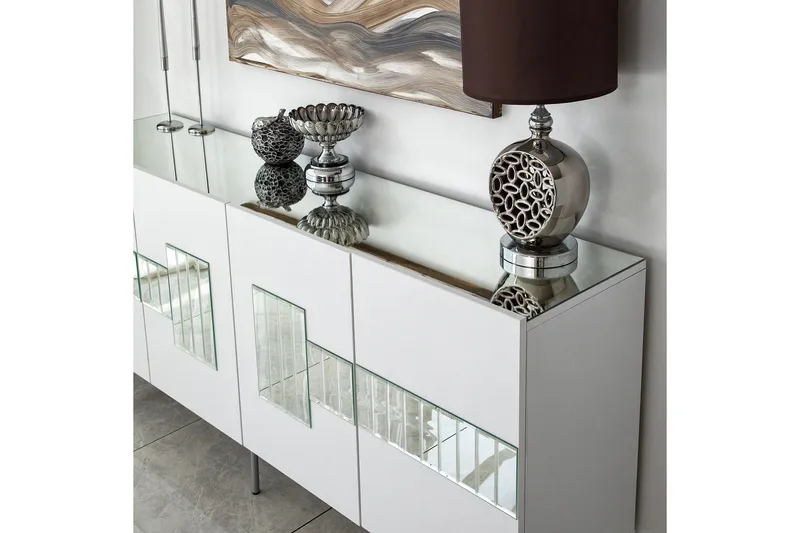 Djarhint Konsollbord 180 cm - Hvit - Oppbevaring - Oppbevaringsmøbler - Sideboard & skjenker