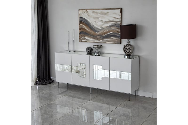 Djarhint Konsollbord 180 cm - Hvit - Oppbevaring - Oppbevaringsmøbler - Sideboard & skjenker