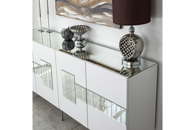 Djarhint Konsollbord 180 cm - Hvit - Møbler - Bord - Avlastningsbord - Konsollbord