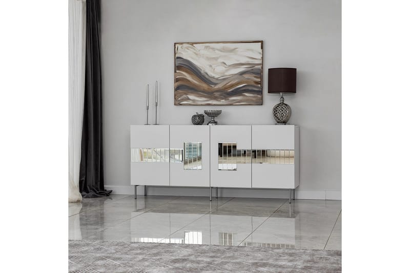 Djarhint Konsollbord 180 cm - Hvit - Oppbevaring - Oppbevaringsmøbler - Sideboard & skjenker