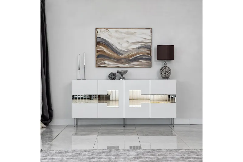 Djarhint Konsollbord 180 cm, Hvit