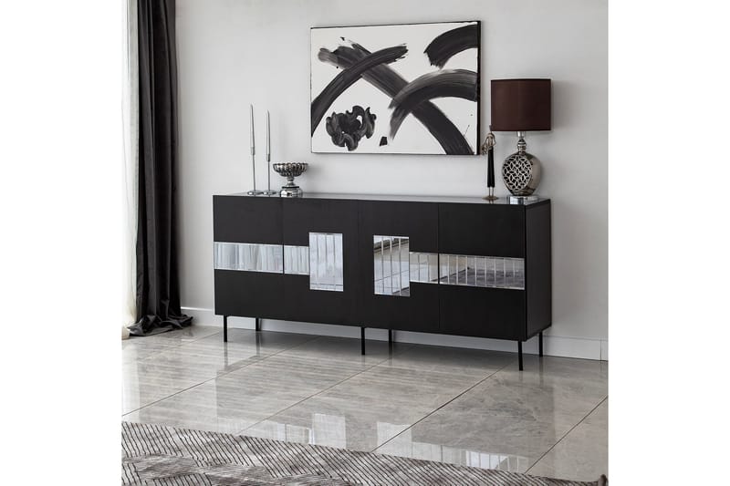 Djarhint Konsollbord 180 cm - Svart - Oppbevaring - Oppbevaringsmøbler - Sideboard & skjenker
