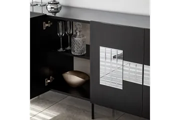 Djarhint Konsollbord 180 cm - Svart - Oppbevaring - Oppbevaringsmøbler - Sideboard & skjenker
