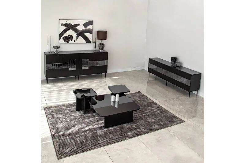 Djarhint Konsollbord 180 cm - Svart - Oppbevaring - Oppbevaringsmøbler - Sideboard & skjenker