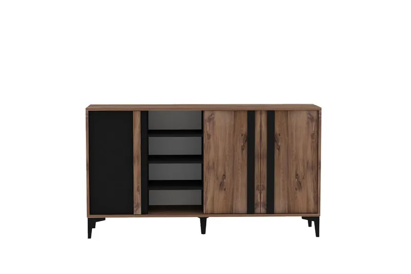 Dora Konsollbord 160 cm - Antrasitt - Oppbevaring - Oppbevaringsmøbler - Sideboard & skjenker