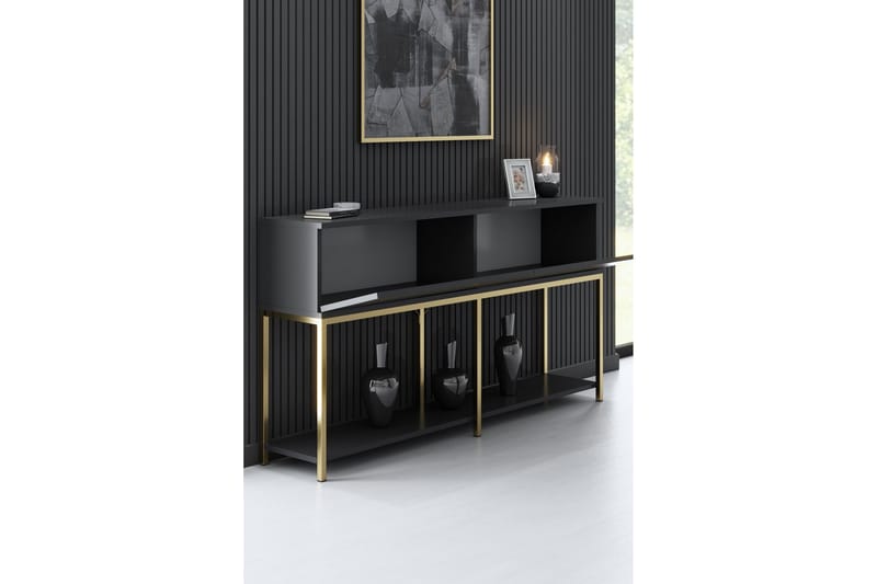 Dorlord Konsollbord 150 cm - Grå/Gull - Møbler - Bord - Avlastningsbord - Konsollbord