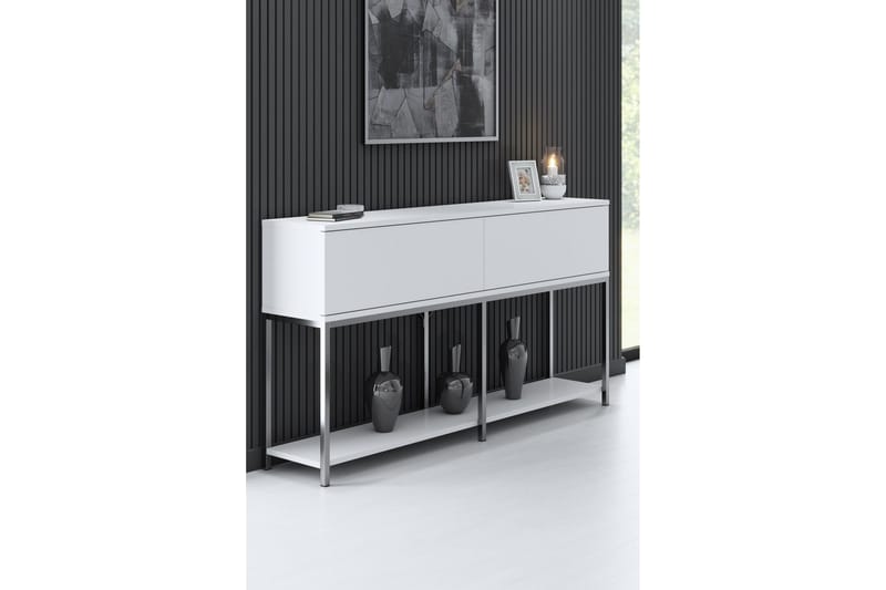 Dorlord Konsollbord 150 cm - Hvit/Grå - Møbler - Bord - Avlastningsbord - Konsollbord