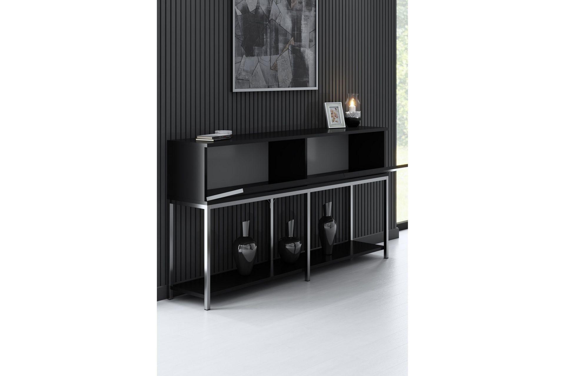 Dorlord Konsollbord 150 cm - Svart/Grå - Møbler - Bord - Avlastningsbord - Konsollbord