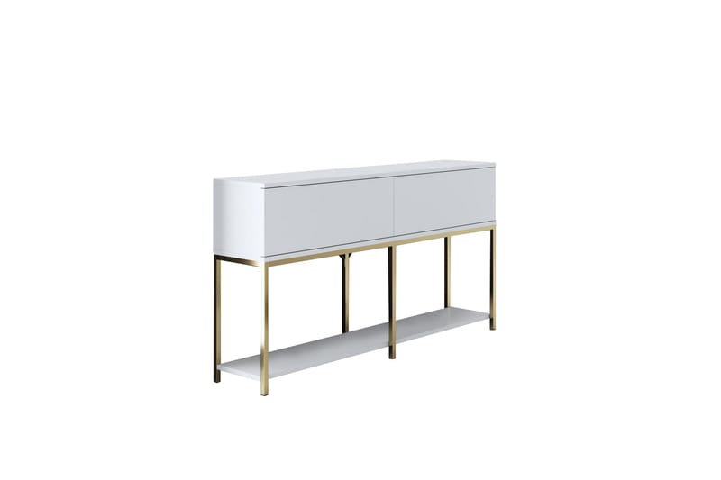Dorlord Konsollbord 150 cm - Vit/Guld - Møbler - Bord - Avlastningsbord - Konsollbord