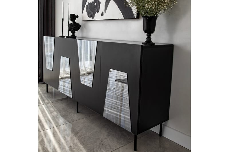 Eraclea Konsollbord 180 cm - Svart - Møbler - Bord - Avlastningsbord - Konsollbord