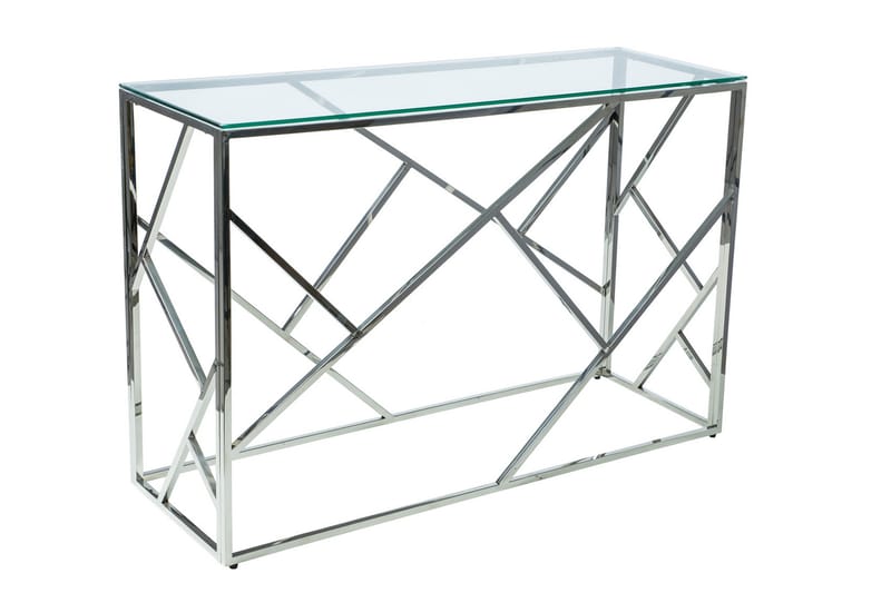 Escadan Konsollbord 120 cm - Glass/Sølv - Møbler - Bord - Avlastningsbord - Konsollbord