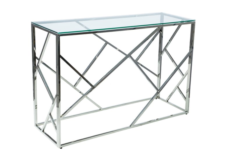 Escadan Konsollbord 120 cm - Glass/Sølv - Gangbord - Konsollbord