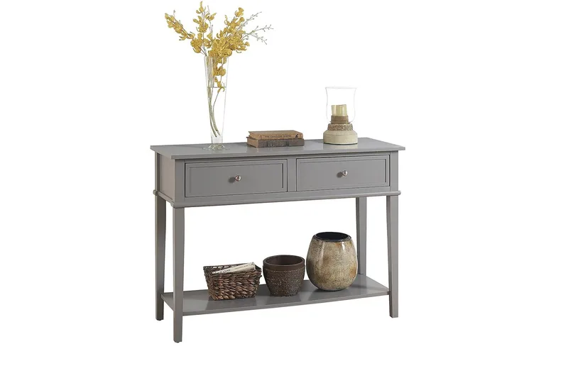 Franklin Konsollbord 104 cm Grå - Dorel Home - Møbler - Bord - Avlastningsbord - Konsollbord