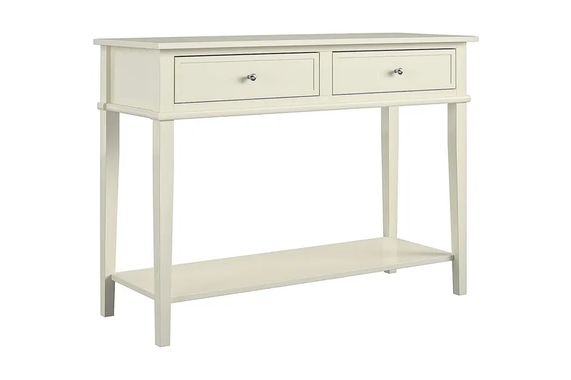 Franklin Konsollbord 104 cm Hvit - Dorel Home - Møbler - Bord - Avlastningsbord - Konsollbord