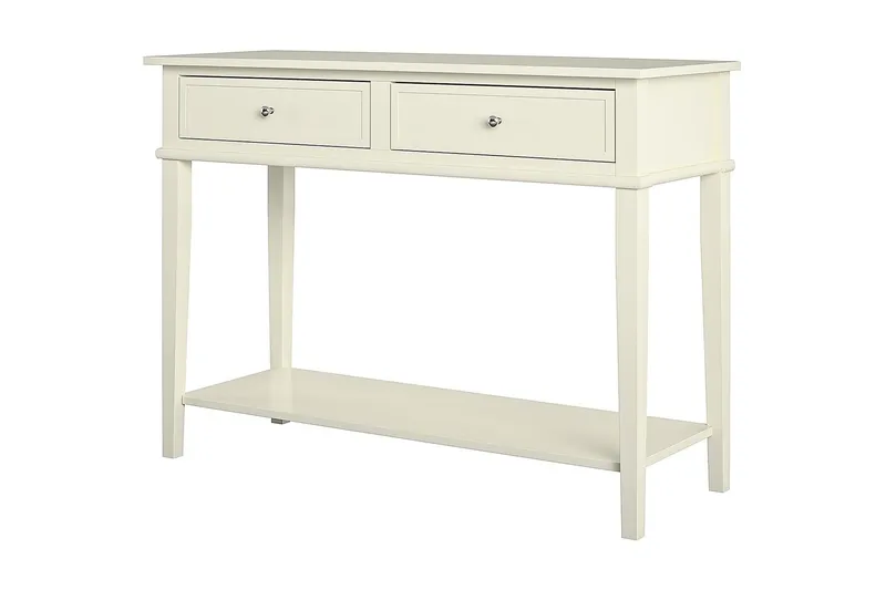 Franklin Konsollbord 104 cm Hvit - Dorel Home - Møbler - Bord - Avlastningsbord - Konsollbord