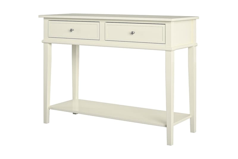 Franklin Konsollbord 104 cm Hvit - Dorel Home - Møbler - Bord - Avlastningsbord - Konsollbord