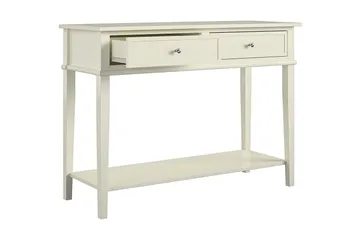 Franklin Konsollbord 104 cm Hvit - Dorel Home - Møbler - Bord - Avlastningsbord - Konsollbord