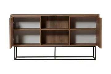 Gawlow Console Sidebord 140 cm - Mørkebrun/Svart - Møbler - Bord - Avlastningsbord - Konsollbord
