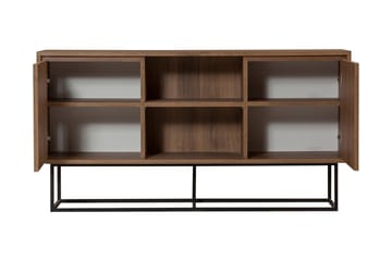 Gawlow Console Sidebord 140 cm - Mørkebrun/Svart - Møbler - Bord - Avlastningsbord - Konsollbord