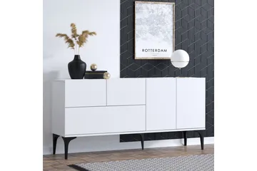 Glise Konsollbord 150 cm - Svart/Hvit - Oppbevaring - Oppbevaringsmøbler - Sideboard & skjenker