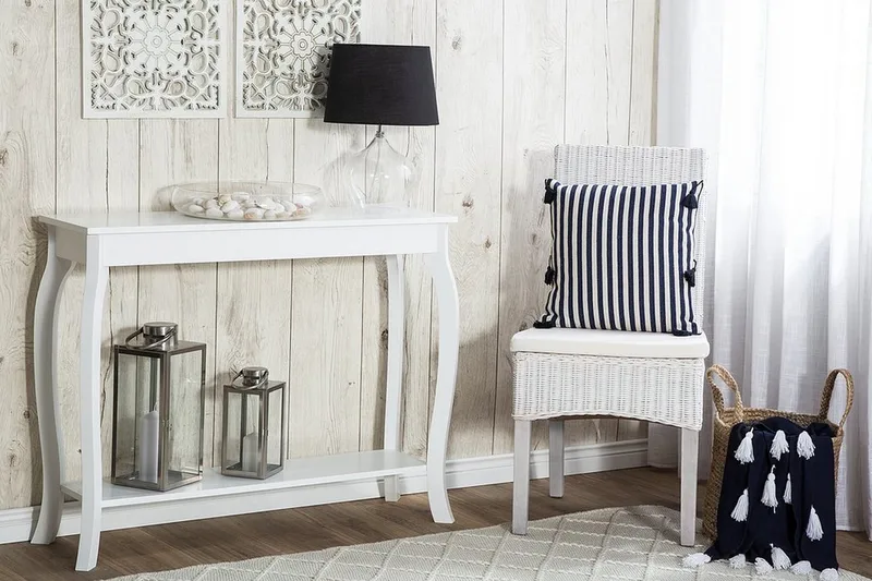 Hartford Avlastningsbord 100 cm - Hvit - Møbler - Bord - Avlastningsbord - Konsollbord