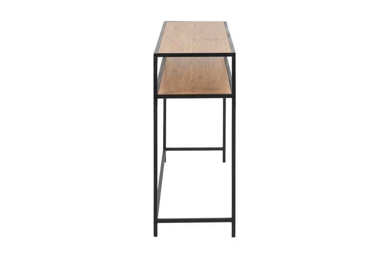 Hasslevik Konsollbord 120 cm - Natur/Matt Svart - Møbler - Bord - Avlastningsbord - Konsollbord