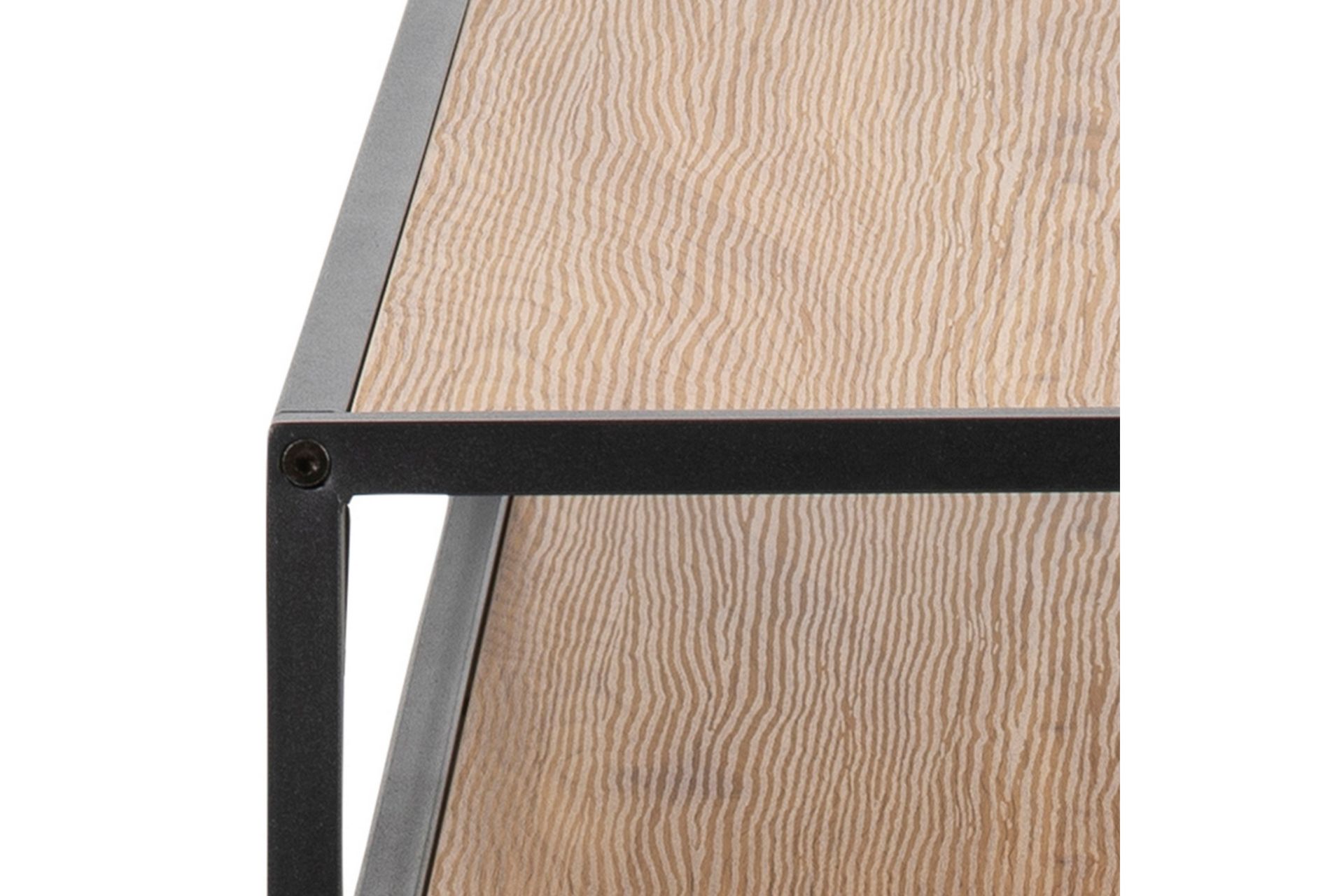 Hasslevik Konsollbord 120 cm - Natur/Matt Svart - Møbler - Bord - Avlastningsbord - Konsollbord