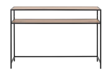 Hasslevik Konsollbord 120 cm - Natur/Matt Svart - Møbler - Bord - Avlastningsbord - Konsollbord