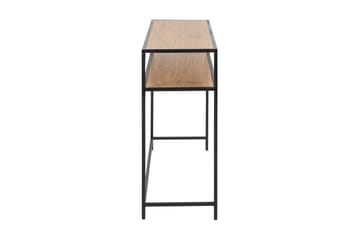 Hasslevik Konsollbord 120 cm - Natur/Matt Svart - Møbler - Bord - Avlastningsbord - Konsollbord