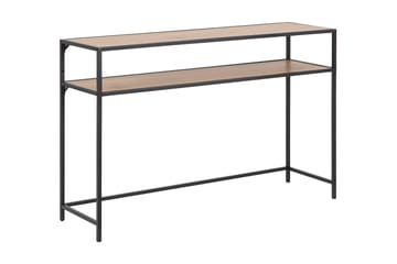 Hasslevik Konsollbord 120 cm - Natur/Matt Svart - Møbler - Bord - Avlastningsbord - Konsollbord