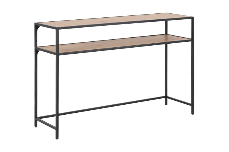 Hasslevik Konsollbord 120 cm - Natur/Matt Svart - Møbler - Bord - Avlastningsbord - Konsollbord