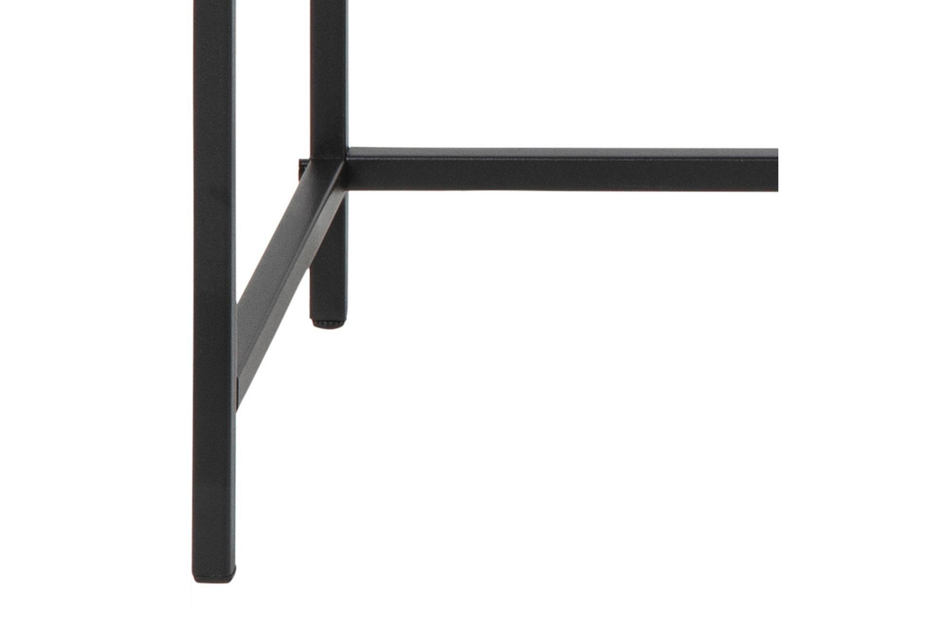 Hasslevik Konsollbord 120 cm - Svart/Matt Svart - Møbler - Bord - Avlastningsbord - Konsollbord