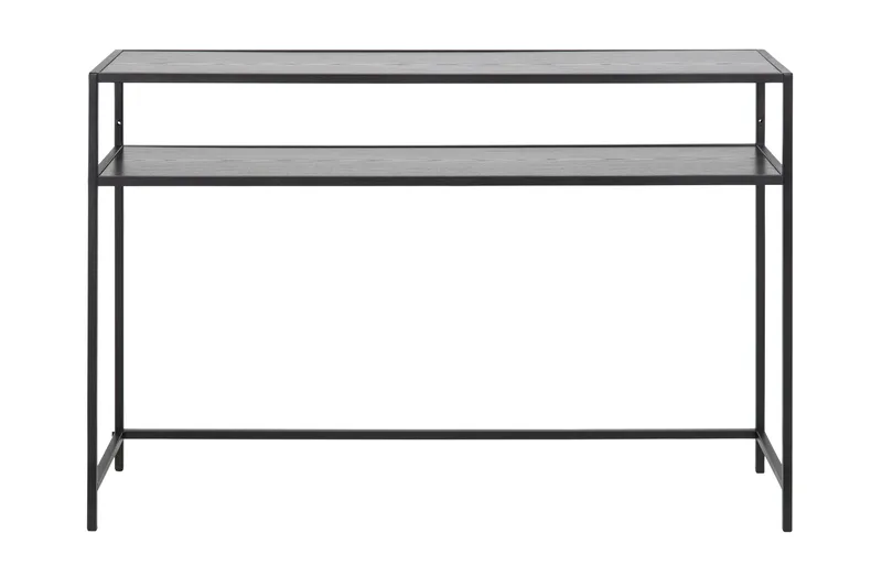 Hasslevik Konsollbord 120 cm, Svart/Matt Svart