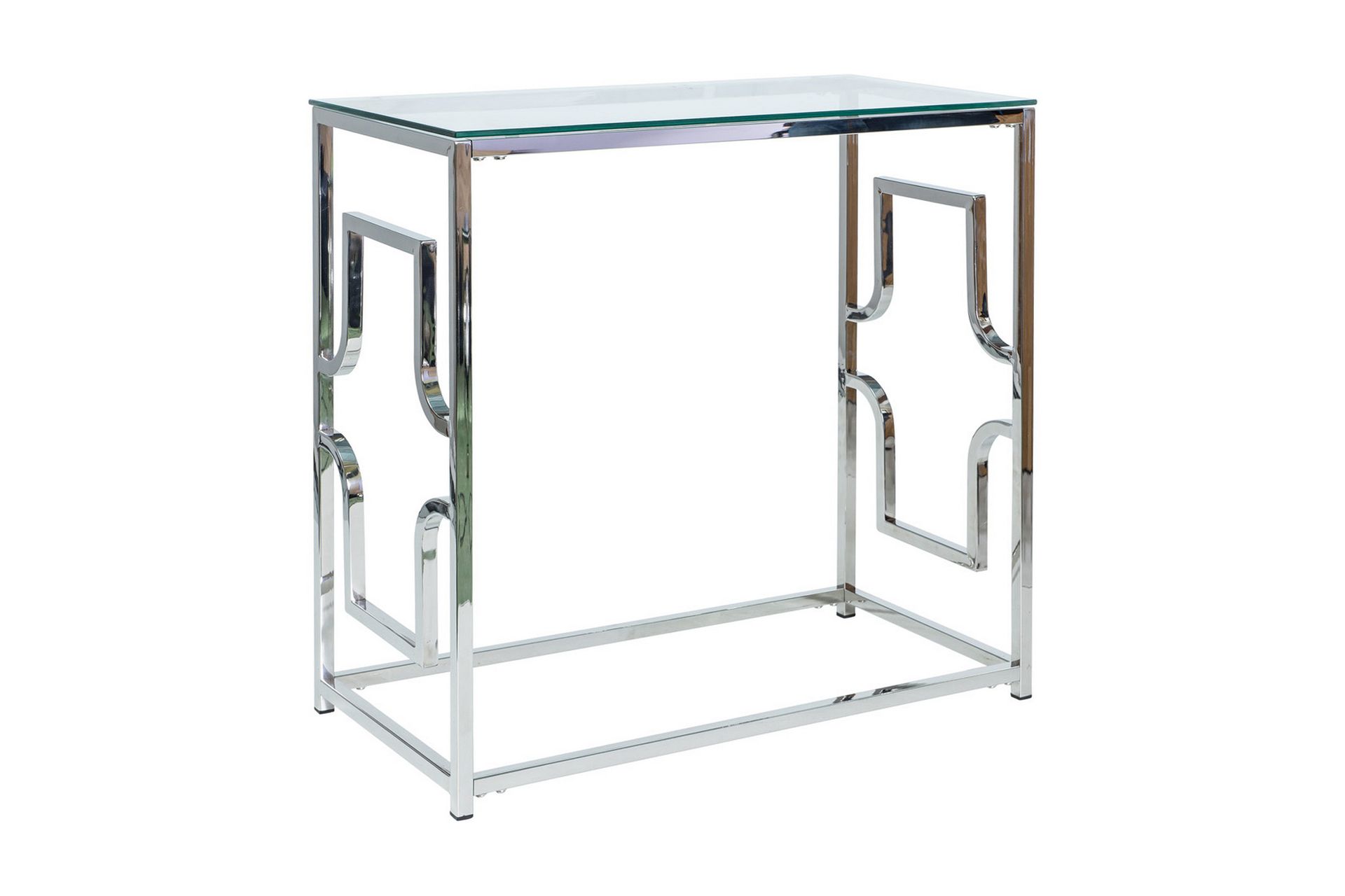 Humedal Konsollbord 80 cm - Glass/Sølv - Møbler - Bord - Avlastningsbord - Konsollbord