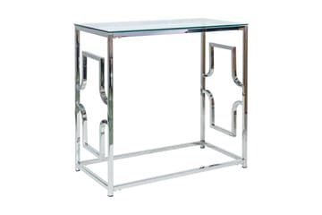 Humedal Konsollbord 80 cm - Glass/Sølv - Møbler - Bord - Avlastningsbord - Konsollbord